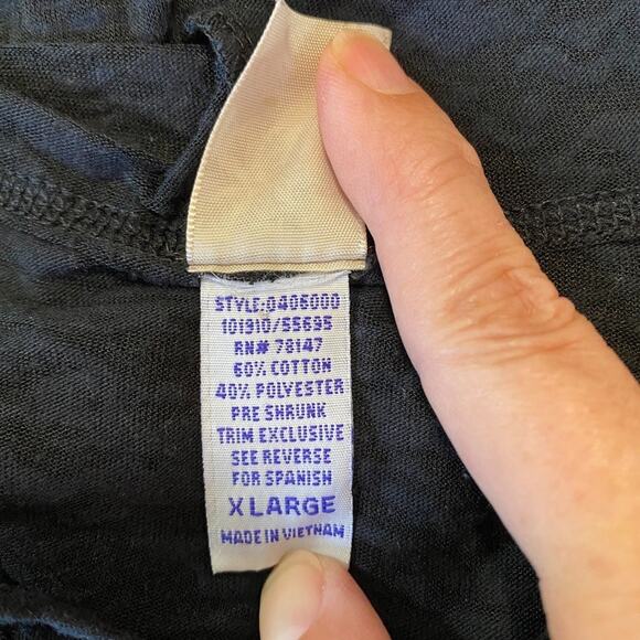 Lightweight Hoodie Womens XL Beach Hawaii Grunge Layering Lounge Maui Vacation - Picture 8 of 13